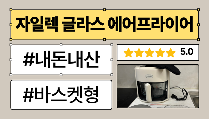 자일렉 글라스 에어프라이어
